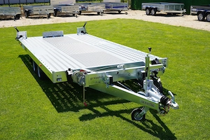 Árzuhanás! Új billenős Gt 480 autószállító utánfutó (3000kg) rendszámmal csak bruttó 2.200.000 Ft - kép 2