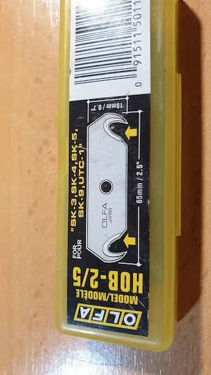 Olfa HOB 2 5 japán horgas penge - kép 3