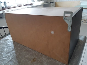 Fali kis szekrény felnyitós 60x30cm magas - kép 3