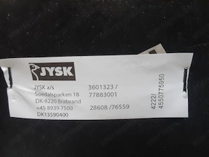 Irodaszék JYSK BILLUM fekete poliészter hálós forgószék - kép 5