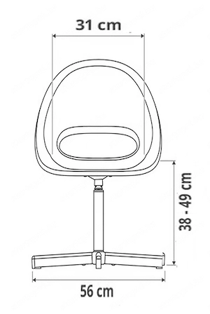 IKEA gyerekszék  -  újszerű állapotban - kép 9