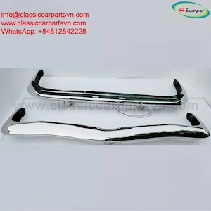 BMW 3200 CS Bertone bumpers (1962-1965) by stainless steel  - kép 3