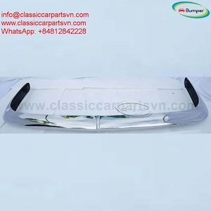 BMW 2000 CS (1965-1969) bumpers by stainless steel new - kép 4