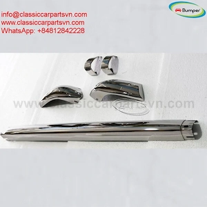 BMW 2002 bumpers (1968-1971) by stainless steel new - kép 2