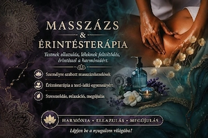 Masszázs - személyre szabott masszázsvariációk Budapesten