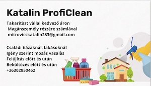 Katalin ProfiClean takaritást vállal kedvező áron  - kép 2