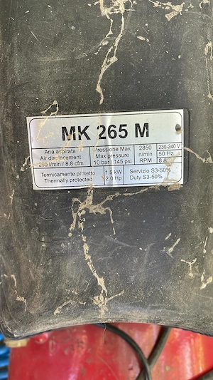 Fini SuperTiger MK 265 M kompresszor (50L, 10 bar, 250 l perc) eladó - kép 2