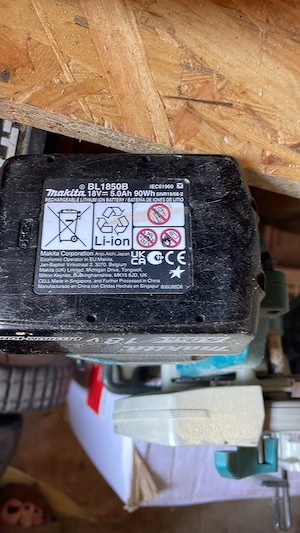 Makita DHS680 18V LXT akkus szénkefementes körfűrész + 5.0Ah akkumulátor - kép 2
