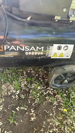 Pansam 50L olajkenéses kompresszor (1500W   8 bar)   Kiváló állapotban - kép 3