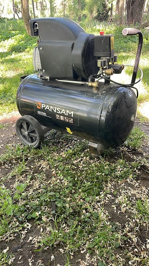 Pansam 50L olajkenéses kompresszor (1500W   8 bar)   Kiváló állapotban