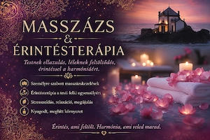 Érintésterápia & masszázs személyre szabva Budapesten 