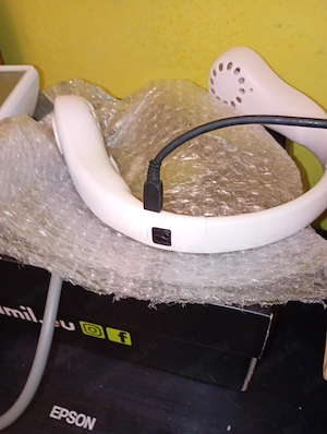 nyakventilátor nyak ventilátor usb hordozható 5 üzemmód lcd 6000ft óbuda  36 50 104 8272 - kép 3