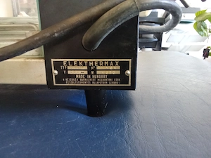 elekthermax 4800w typ p911 A grillsütő eladó 12000ft óbuda hagyatékból került hozzám bekapcsolom mük - kép 3