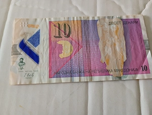2018 Észak-Macedónia 10 Denari Egyiptomi Istennő Isida  2000ft db óbuda