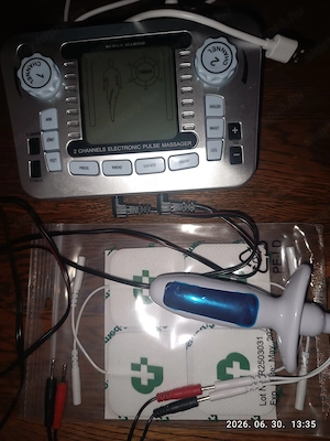 12 üzemmódú TENS-EMS intim elektromos masszírozó, és stimulátor. Új 