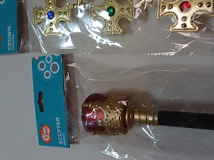 Királyi korona és királyi jogar eladó, Új! - kép 4