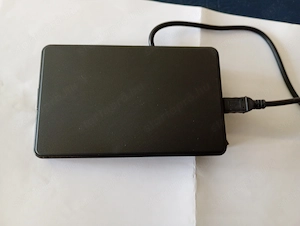 Külső hordozható merevlemez 2.5 inch 250GB USB 2.0 fekete  9000ft tökéletes állapotba személyes átvé - kép 2