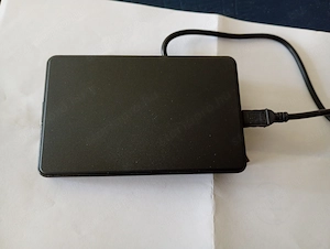 Külső hordozható merevlemez 2.5 inch 250GB USB 2.0 fekete  9000ft tökéletes állapotba személyes átvé - kép 3