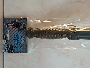 Műanyag rendőr gumibot, fém játékbilinccsel eladó, ÚJ! - kép 9