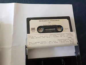 Richard Clayderman "Ballade Pour Adeline" című albumát tartalmazó audiókazetta az 1970-es vagy 1980- - kép 4