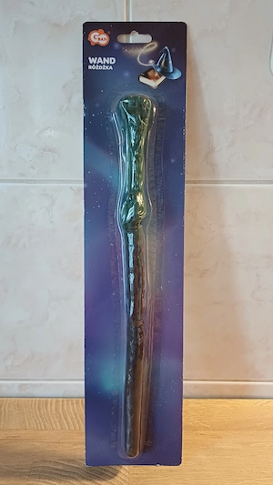 Harry Potter témájú, műanyag játék varázspálca eladó, ÚJ! - kép 2