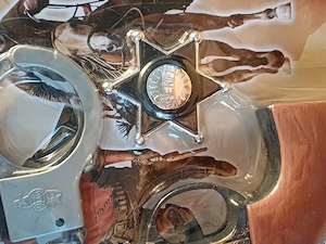 Western-Cowboy szett jelmez kiegészítő eladó, plusz ajándék sheriff csillaggal, ÚJ! - kép 7