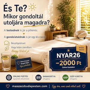 nyári feltöltődés Újpesten vak gyógymasszőrrel - kép 3