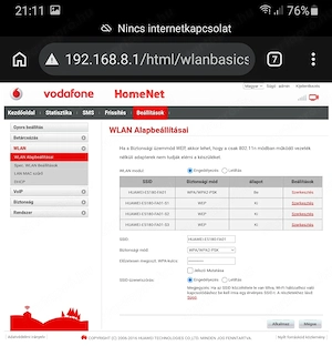 Huawei E5180 LTE hotspot eladó, Vodafone-os - kép 8