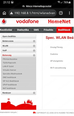 Huawei E5180 LTE hotspot eladó, Vodafone-os - kép 10