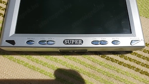 7" TFT LCD színes kistévé eladó, adapter nélkül - kép 7