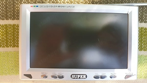 7" TFT LCD színes kistévé eladó, adapter nélkül - kép 2