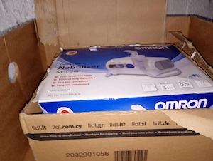 Omron NE-C28P kompresszoros inhalátor 20000ft óbuda 36 50 104 8272 személyesen óbudán lakcimemen pos - kép 2