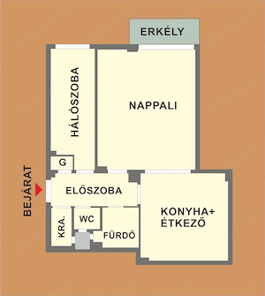 XI. kerületi 1,5 szobás, erkélyes  lakás eladó, vagy nagyobbra cserélhető! - kép 6