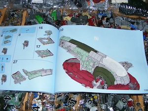 Lego komp. Star Wars 75060 Slave I UCS 2000db Boba Fett hajója LEPIN ÚJ - kép 9