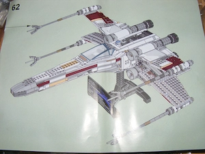 Lego komp. Star Wars 10240 Red Five X-wing Vörös 5-ös UCS Lepin ÚJ - kép 4