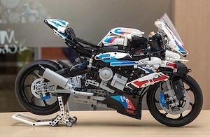 Lego komp. Technic 42130 BMW M 1000 RR motor 1920db Lepin ÚJ - kép 4