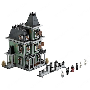 Lego komp. Creator Monster Fighters 10228 Kísértet moduláris ház 2064db Lepin ÚJ - kép 5