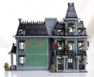 Lego komp. Creator Monster Fighters 10228 Kísértet moduláris ház 2064db Lepin ÚJ - kép 4