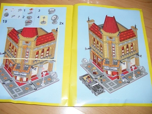 Lego komp. Creator 10232 Palace Cinema Mozi moduláris ház LEPIN ÚJ - kép 9