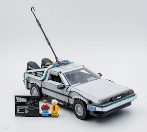 Lego komp. Creator Icons 10300 Vissza a jövőbe időgép Delorean LEPIN ÚJ - kép 3