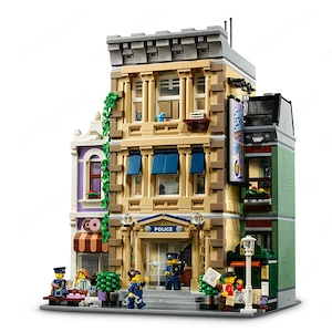 Lego komp. Creator Icons 10278 Rendőrkapitányság Rendőrség 2923db LEPIN ÚJ - kép 7