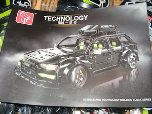 Lego komp. Technic Audi RS6 Avant 2900db Supercar Sport autó LEPIN ÚJ - kép 4