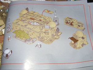 Lego komp. Star Wars 75290 Mos Eisley Cantina 3187db LEPIN ÚJ! - kép 5