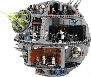 Lego komp. Star Wars 75159 Halálcsillag 10188 Death Star 4016db LEPIN ÚJ - kép 2