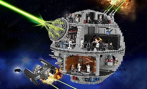 Lego komp. Star Wars 75159 Halálcsillag 10188 Death Star 4016db LEPIN ÚJ - kép 3