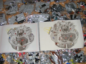Lego komp. Star Wars 75159 Halálcsillag 10188 Death Star 4016db LEPIN ÚJ - kép 9