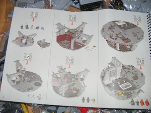 Lego komp. Star Wars 75159 Halálcsillag 10188 Death Star 4016db LEPIN ÚJ - kép 6