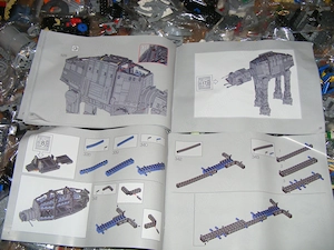 Lego komp. Star Wars 75313 AT-AT Lépegető 6785db UCS + figurák LEPIN ÚJ - kép 7
