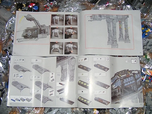 Lego komp. Star Wars 75313 AT-AT Lépegető 6785db UCS + figurák LEPIN ÚJ - kép 8