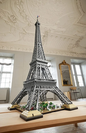 Lego komp. Creator Icons 10307 Eiffel torony 10.001 db-os LEPIN ÚJ